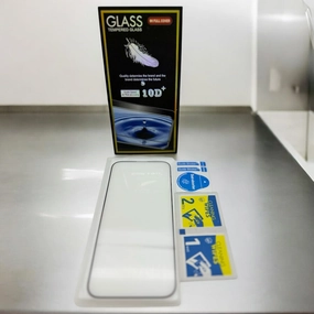 10D Full Cover Tempered Glass Screen Protector For Iphone 16 Pro Anti Blue Light Crystal Clear