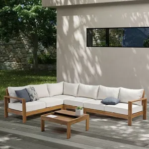 2-Piece White Outdoor Seating Set RF-A196