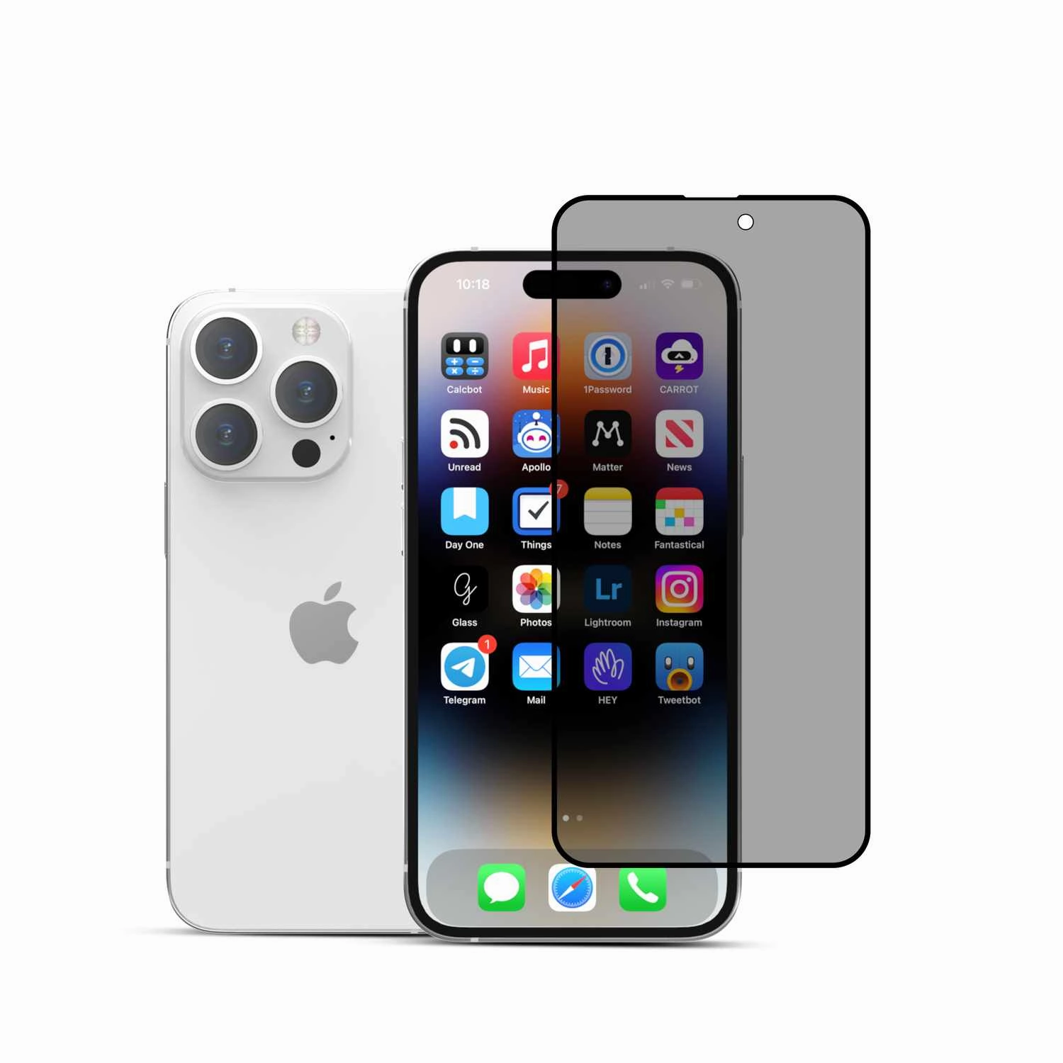 Scratch Proof Protective Screen 22Prispip15Prmax Privacy Tempered Glass Iphone 15 Pro Max