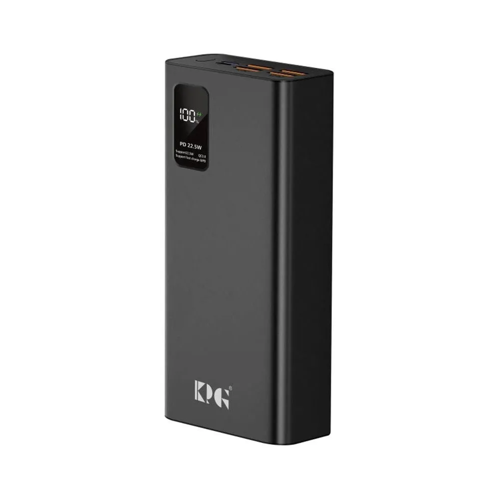 Outdoor Survival 30K Mah 22.5W Power Bank (Black)