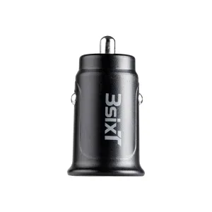 Durable Connection 3Sixt Car Charger 27W Usb-C   Usb-A Qc3.0 For Phones