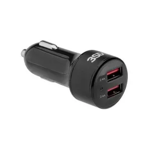 3Sixt Car Charger 4.8A Flexible Cable Quick Charge Cable
