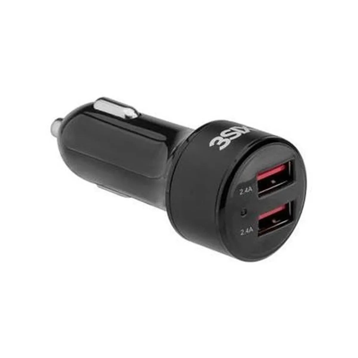 3Sixt Car Charger 4.8A Flexible Cable Quick Charge Cable