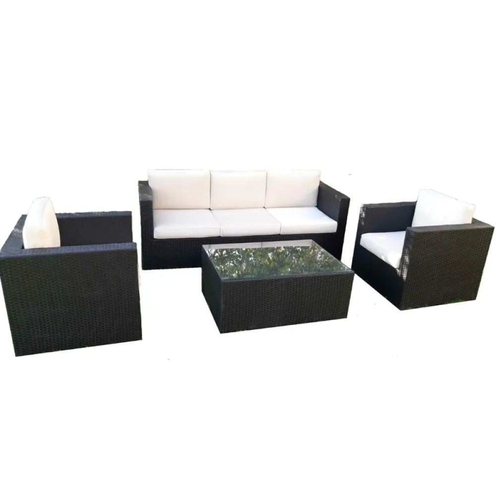 5-Person Outdoor Seating Set from Miden Home Os-Rt-020-W