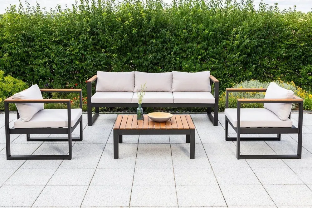 5-Person Outdoor Seating Set from Miden Home OS-St-014-W