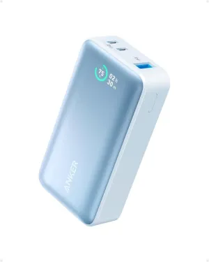 Anker 533 Power Bank (Powercore 30W ) 10000 Pd -Blue Led Flashlight Multiple Device
