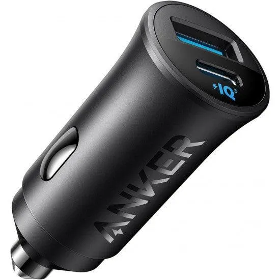 Reliable Charger Anker Powerdrive Car Charger 30W, 2Ports - Black
