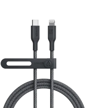High Performance Charger Anker Powerline 542 Usb-C To Lightning (Bio-Nylon) (1.8M/6Ft) -Black