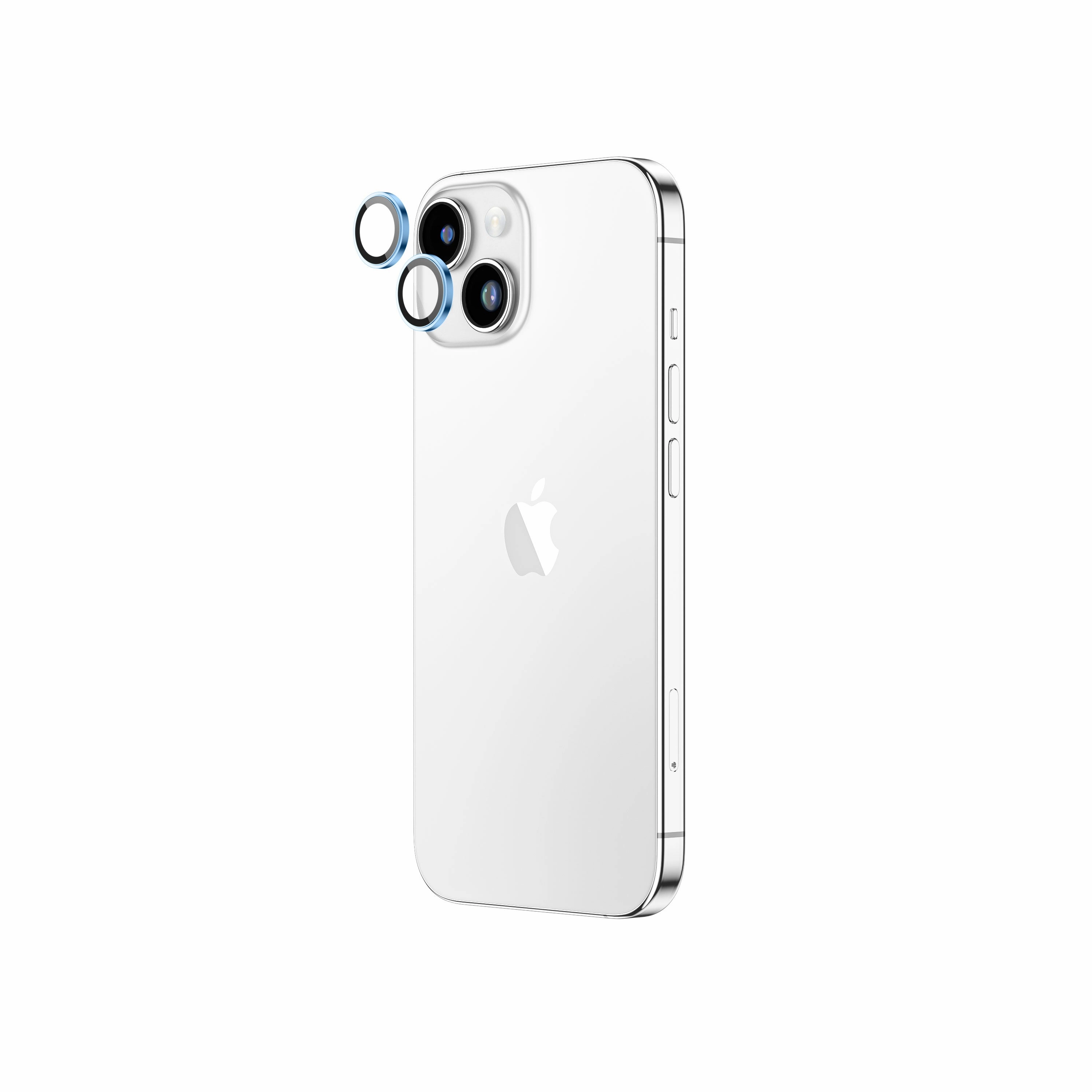 Ar Aluminium Lens Protector For Iphone 15 Plus Fingerprint Resistant Screen