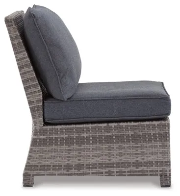Armless Chair w/Cushion