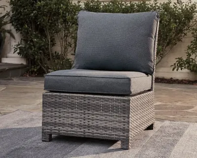Armless Chair w/Cushion