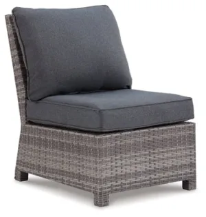 Armless Chair w/Cushion