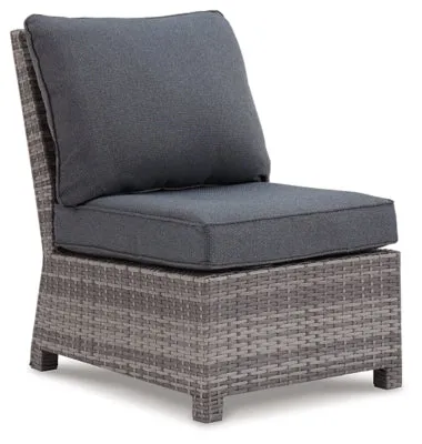 Armless Chair w/Cushion