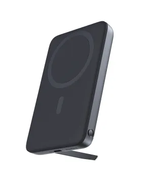 Aukey Pb-Ms01 Maglynk 6700Mah Magnetic Wireless Charging Power Bank Multi Port Charger Reinforced Connector