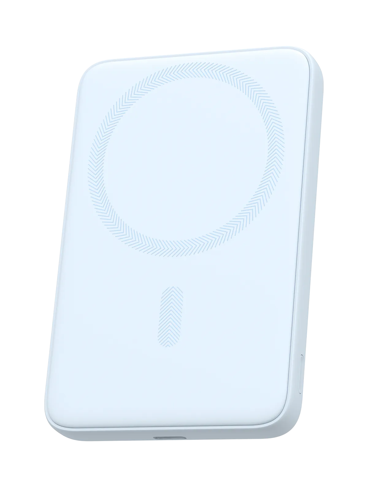 Aukey Pb-Ms03 Magfusion Slim 5000Mah Magnetic Wireless Power Bank Durable Connection Fast Power Delivery