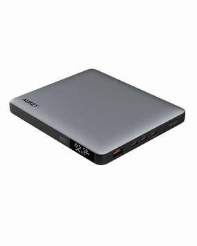 Aukey Pb-Y44 Sprint X 20K 100W 20000Mah Laptop Power Bank With Pd3.0 - Gray Usb Ports