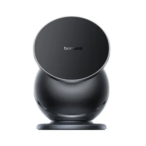 Baseus Primetrip Vc1 Air Dashboard Magnetic Car Mount Cosmic Black Smart Charging Protective Connector