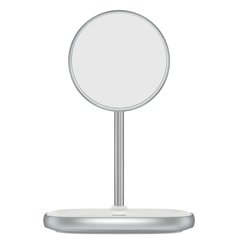 Plug and Play Baseus Swan Magnetic Desktop Magsafe 15W Wireless Holder Charger (Suit For Iphone 12/13/14) (Wxsw-01)