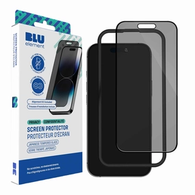 Bepgikip16 Privacy Tempered Glass Screen Protector W/Installation Kit Iphone 16/15 Crystal Clear Anti Fog