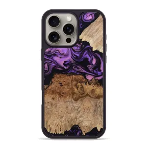 Case Friendly Iphone 16 Pro Max Wood Phone Case - Zyaire (Purple, 780498)