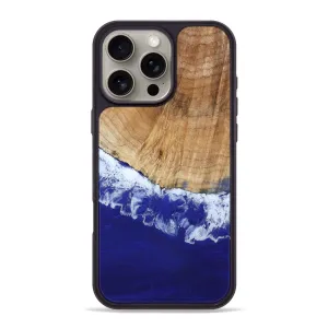 Water Resistant Fingerprint Shield Iphone 16 Pro Max Wood Phone Case - Susana (Coastal, 780333)