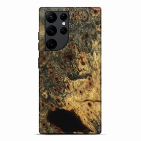 Edge Protection Scratch Protection Galaxy S22 Ultra Wood Live Edge Phone Case - Leanne (Wood Burl, 777322)