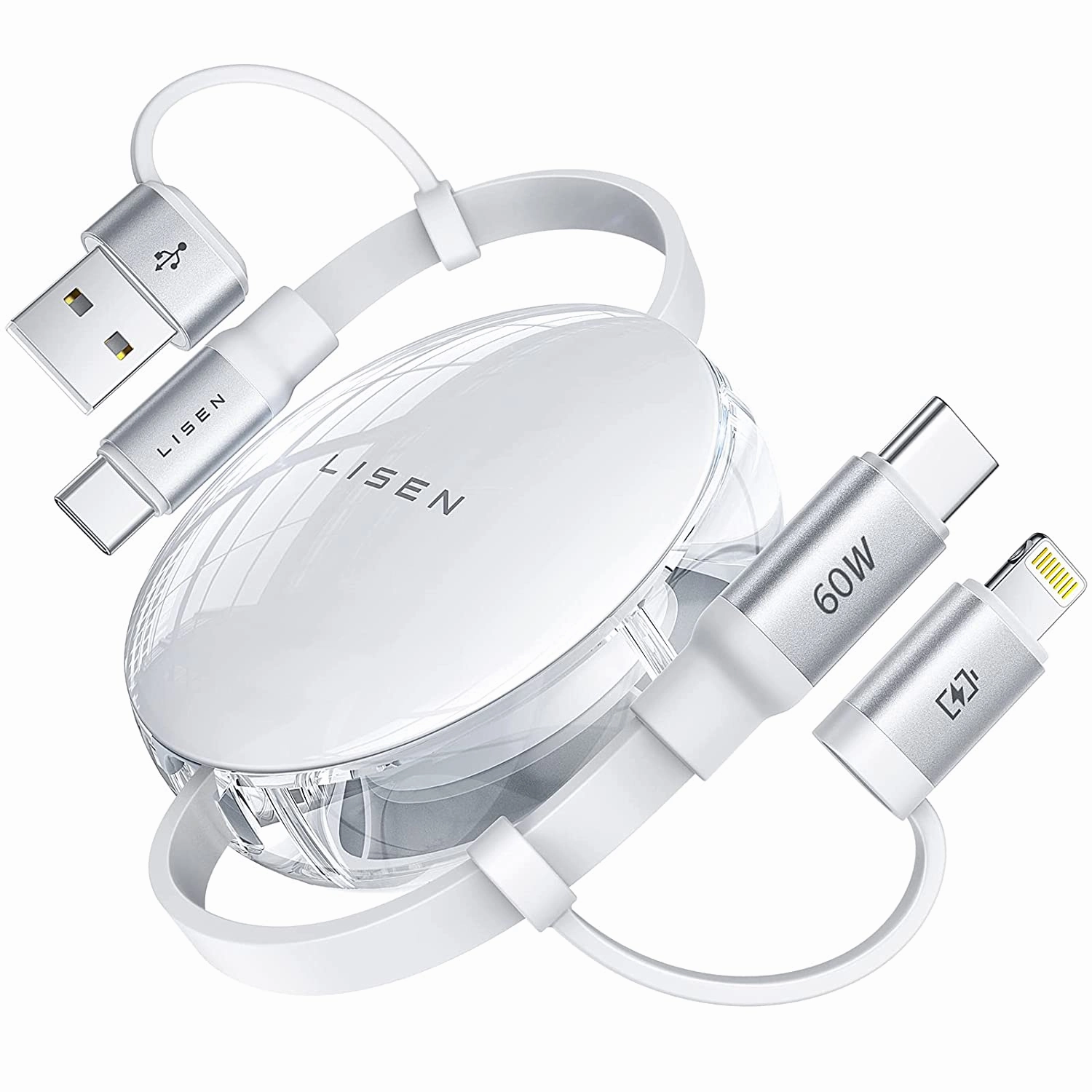 Reinforced Connector Lisen Multi Fast Charging Cable
