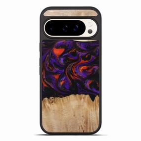 Pixel 10 Pro Xl Wood Phone Case - Jodie (Purple, 775641) Smooth Touch