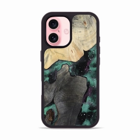 Iphone 16 Wood Phone Case - Inga (Cosmos, 781952) Bubble Free Screen