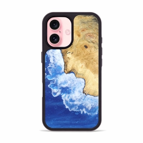 Iphone 16 Wood Phone Case - Katelin (Coastal, 781811) Anti Shock Film