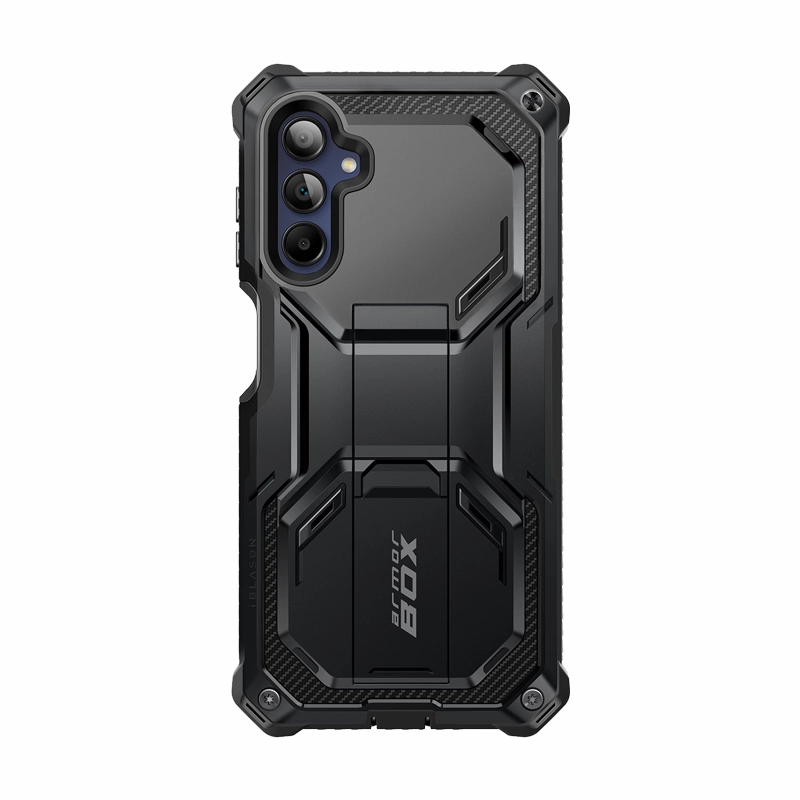 Galaxy A16 Armorbox Case - Black Anti Finger Smear