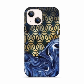 Fingerprint Resistant Coating Grip Friendly Iphone 13 Wood Live Edge Phone Case - Hyman (Pattern, 781474)