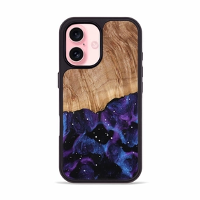 HD Screen Protector Dustproof Cover Iphone 16 Wood Phone Case - Eliseo (Cosmos, 778458)