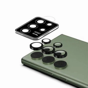 Camera Lens Protector For Galaxy S25 Ultra Back Lens Shield (Tempered Glass) Edge Protection