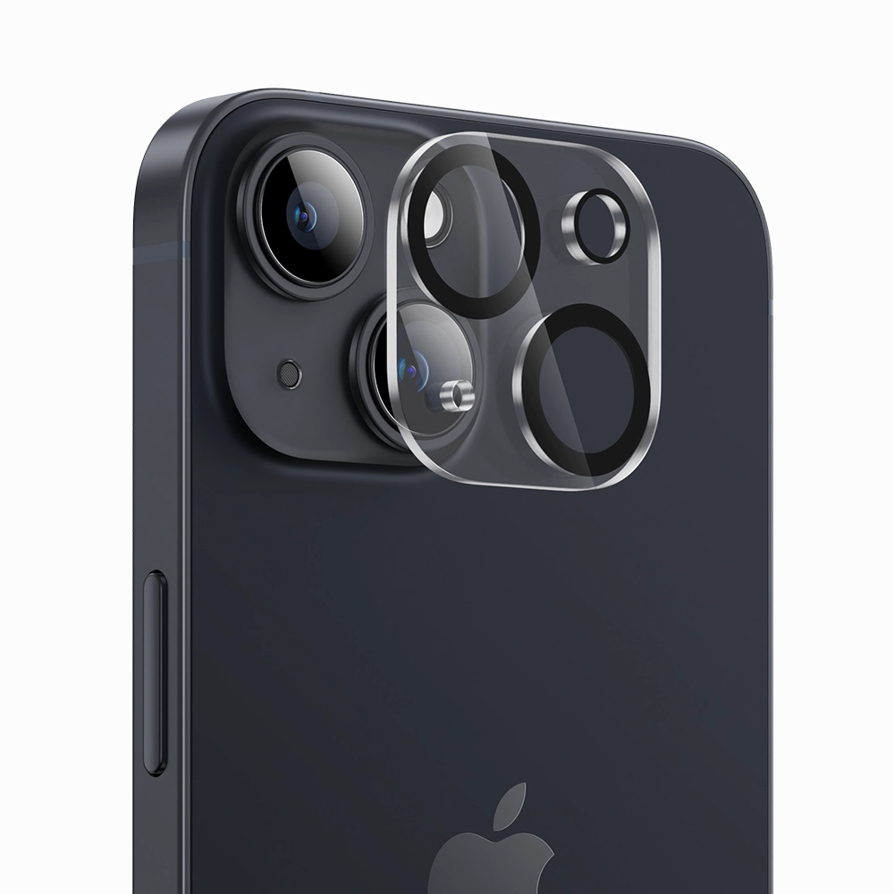 Anti Fingerprint Coating Anti Finger Streak Camera Lens Protector For Iphone 15 / 15 Plus Back Lens Shield (Tempered Glass)