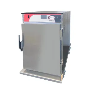 BevLes - HRHO60P121, BevLes Tender Touch 3/4 Size Roast & Hold Oven, Narrow Width, 120V, in Silver