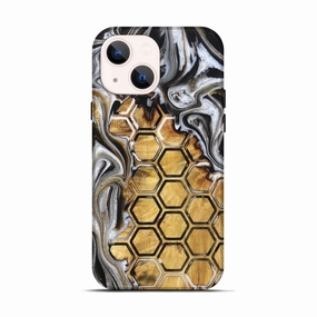 Iphone 13 Wood Live Edge Phone Case - Rianna (Pattern, 781480) Anti Finger Grease