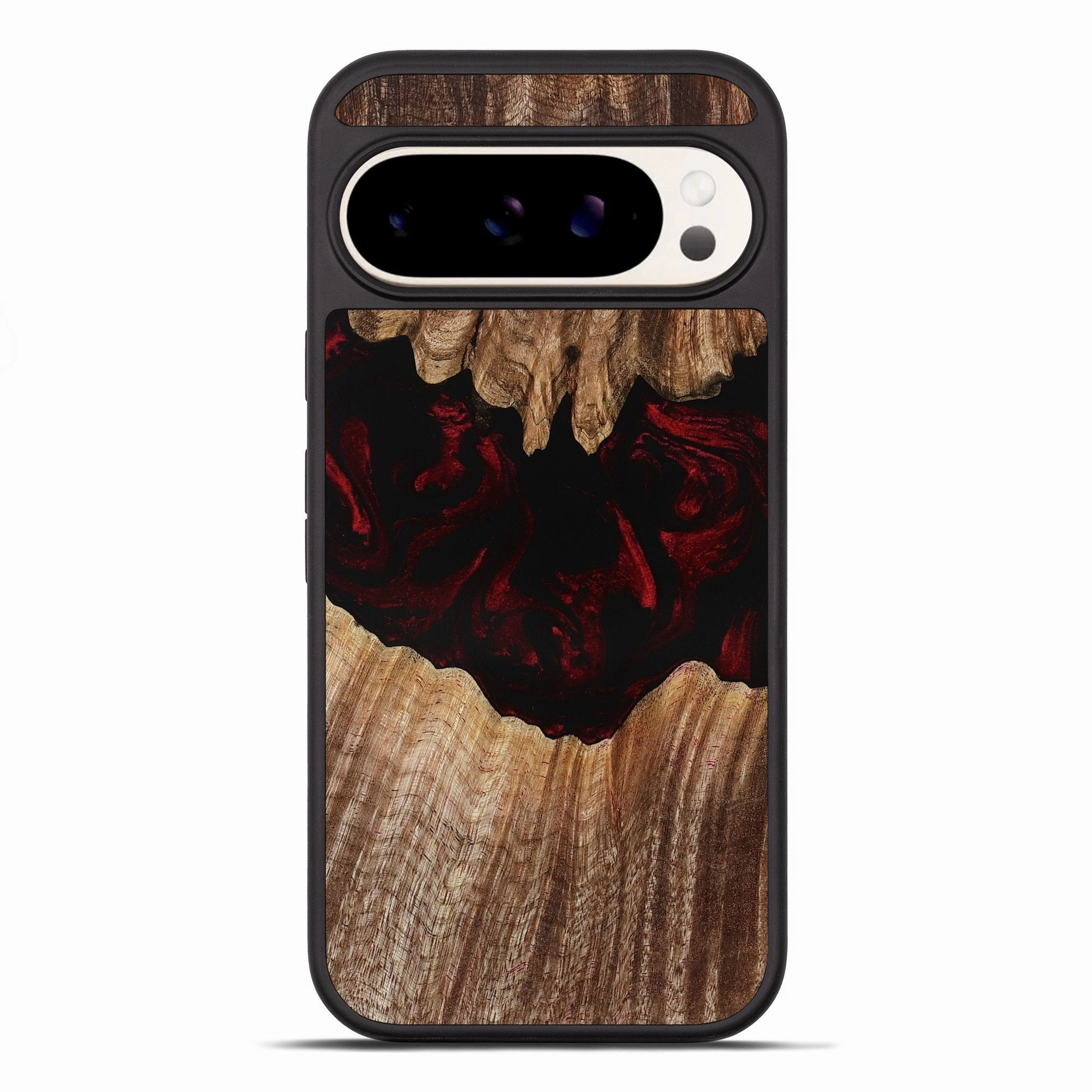 Fingerprint Shield Pixel 10 Pro Xl Wood Phone Case - Bonny (Red, 770092)
