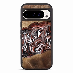 Pixel 10 Pro Xl Wood Phone Case - Brisa (Black & White, 769083) Anti Fingerprint Shield Fingerprint Shield