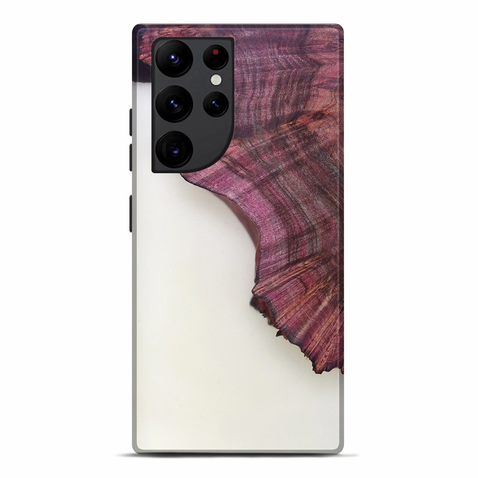 HD Screen Protector Galaxy S22 Ultra Wood Live Edge Phone Case - Nan (Clear, 780018)