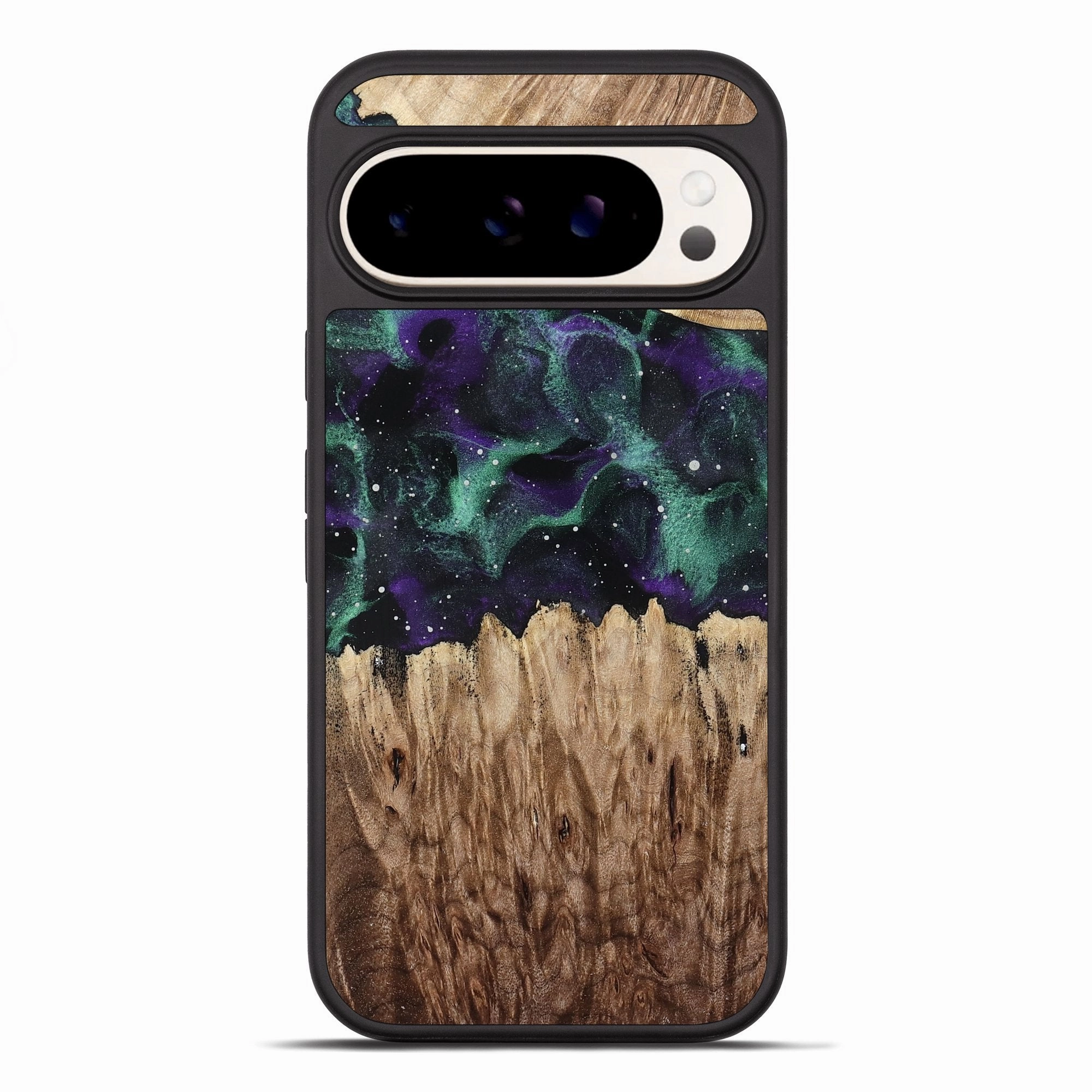 Pixel 10 Pro Xl Wood Phone Case - Garrick (Cosmos, 778484) Edge Guard Anti Yellowing Film