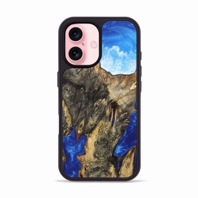 Iphone 16 Wood Phone Case - Cannon (Coastal, 781838) Fingerprint Resistant Screen Anti Scratch Shield