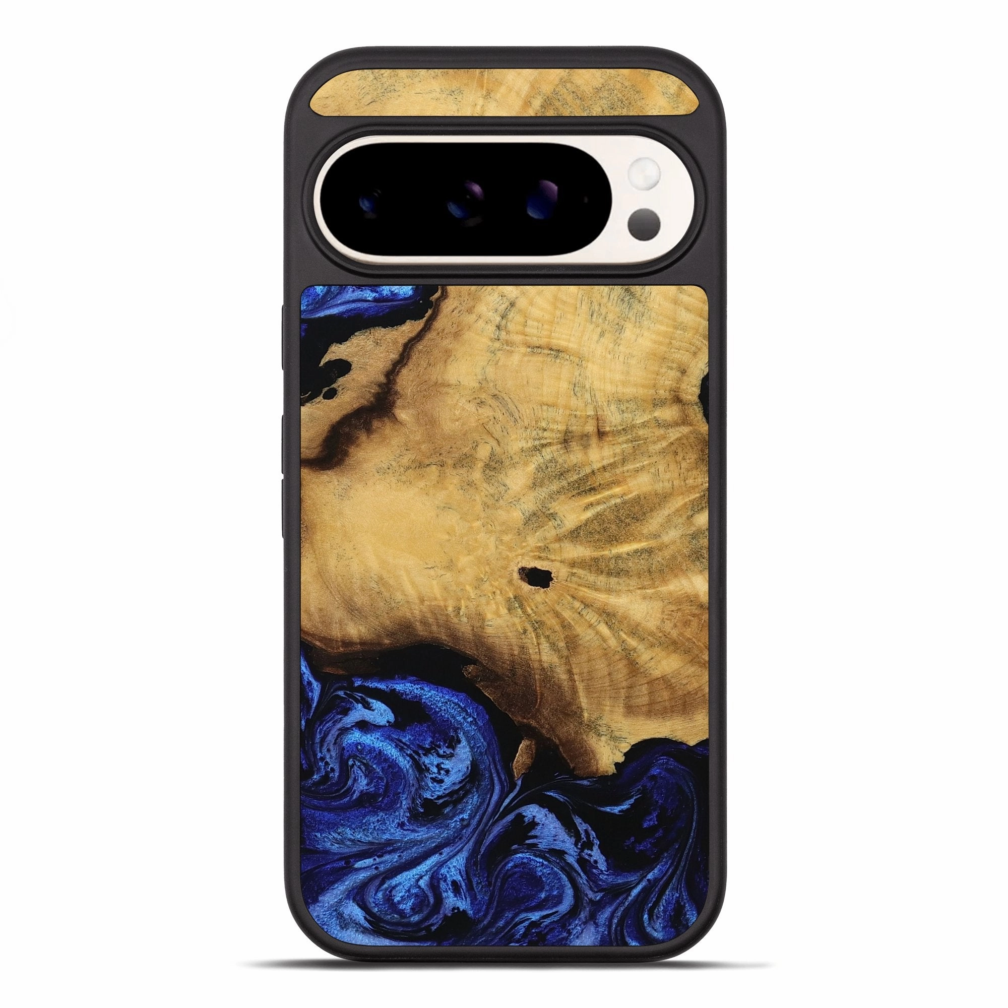 Bubble Free Drop Protection Pixel 10 Pro Xl Wood Phone Case - Nakita (Blue, 763575)