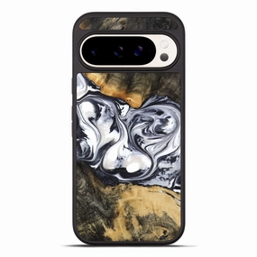 Pixel 10 Pro Xl Wood Phone Case - Verna (Black & White, 781580) Ultra Thin