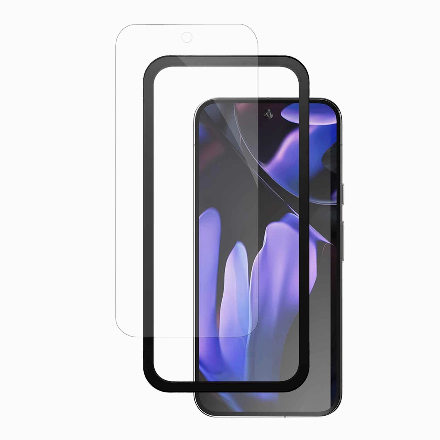 Bespcp9 Tempered Glass With Installation Kit Made For Google Pixel 10/10 Pro/9/9 Pro Fingerprint Repellent