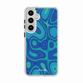 Galaxy S24 Plus Halo Magsafe Cute Phone Case - Retro Heat Smooth Touch