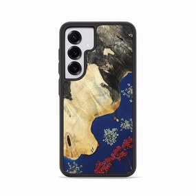 Anti Dust Film Anti Static Galaxy S25 Wood Phone Case - Oleta (Bloom, 780398)