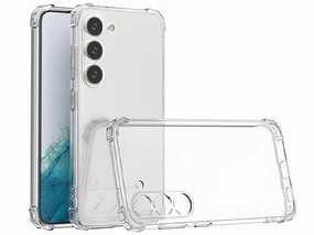 Shock Proof Film Samsung A25 Clear Jelly Case (With Soft Round Airbags)
