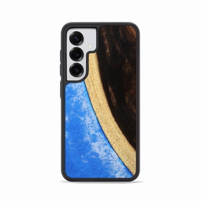Galaxy S25 Wood Phone Case - Allyssa (Coastal, 780934) Anti Fingerprint Screen