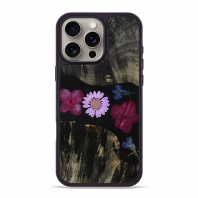 Anti Dust HD Screen Protector Iphone 16 Pro Max Wood Phone Case - Angeles (Bloom, 781349)